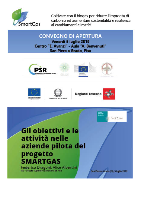 GLI OBIETTIVI DELLE ATTIVITÀ NELLE AZIENDE PILOTA