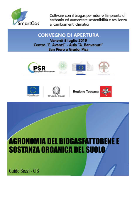 BIOGASFATTOBENE® E SOSTANZA ORGANICA DEL SUOLO